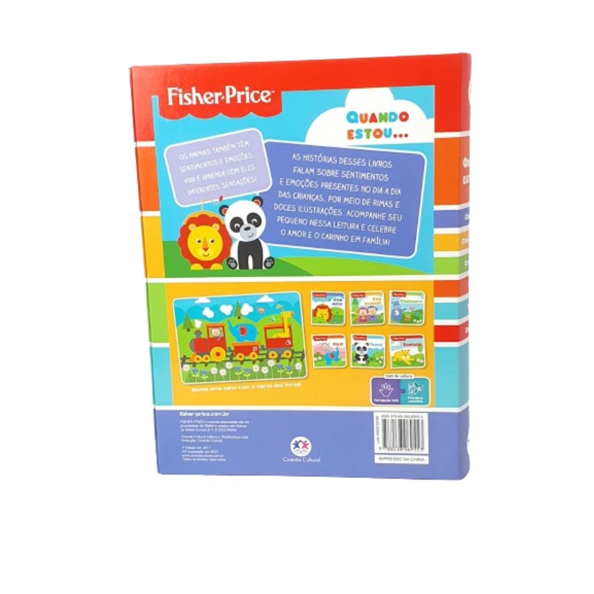 BOX 6 MINILIVROS QUANDO ESTOU FISHER PRICE PRINCIPAL BOX 6 MINILIVROS QUANDO ESTOU FISHER PRICE PRINCIPAL